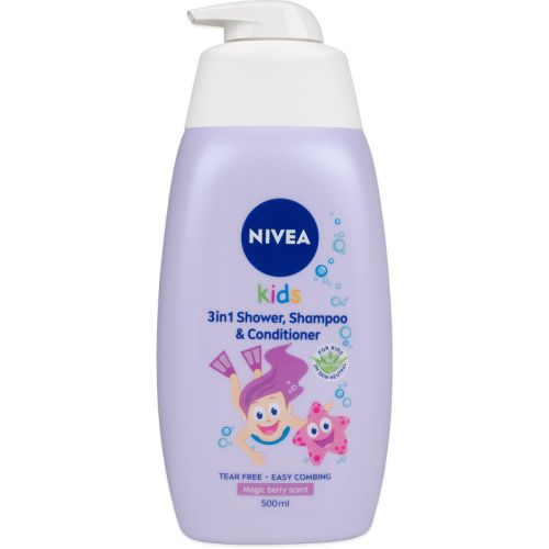 Nivea Kids sprchov� gel s pumpi�kou Girl 500 ml Nivea Kids sprchov� gel s pumpi�kou Girl 500 ml